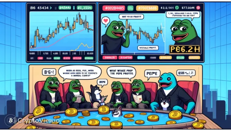 O PEPE Coin Está Chamando a Atenção dos Tubarões?