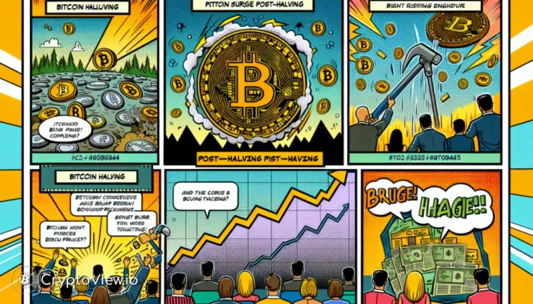 比特币在2024年减半后会迎来什么？