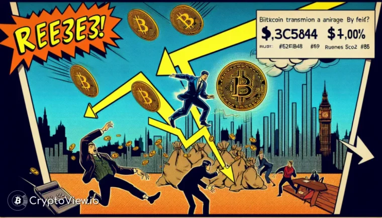 Por que a taxa do Bitcoin caiu repentinamente?