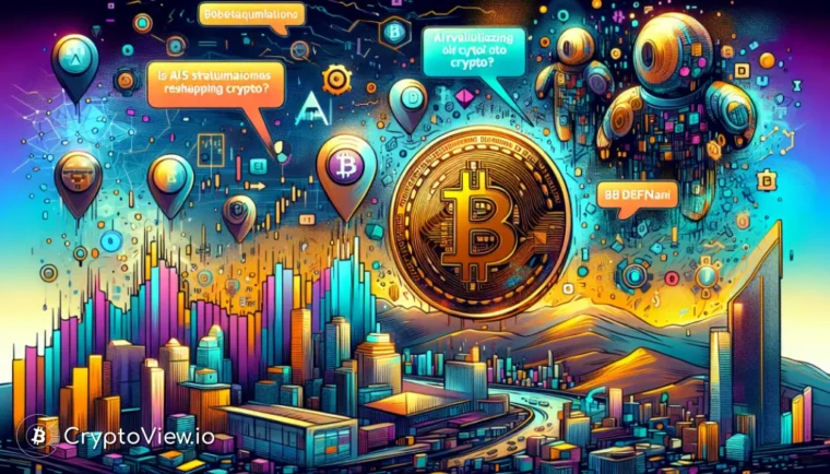 هل الذكاء الاصطناعي يعيد تشكيل العملات المشفرة ببراعته الإستراتيجية؟