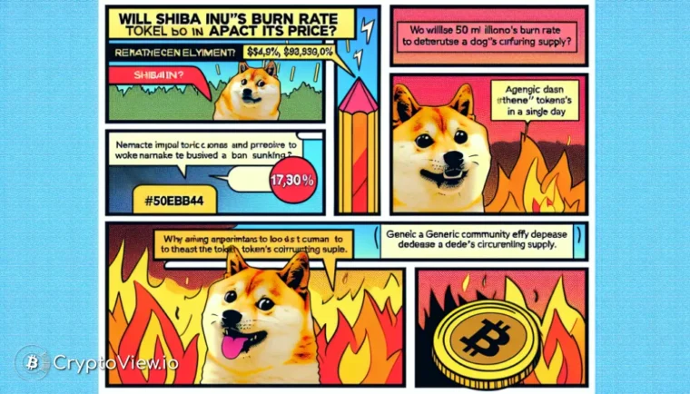 Czy wskaźnik spalania Shiba Inu wpłynie na jego cenę?