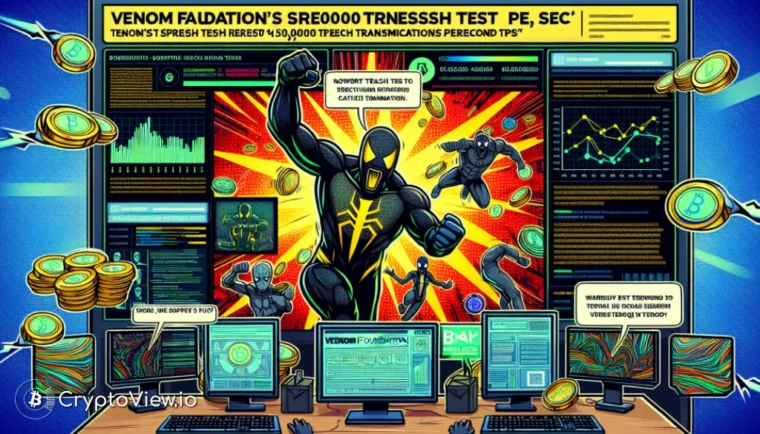 Nåede Venom Foundations stresstest 150.000 TPS?