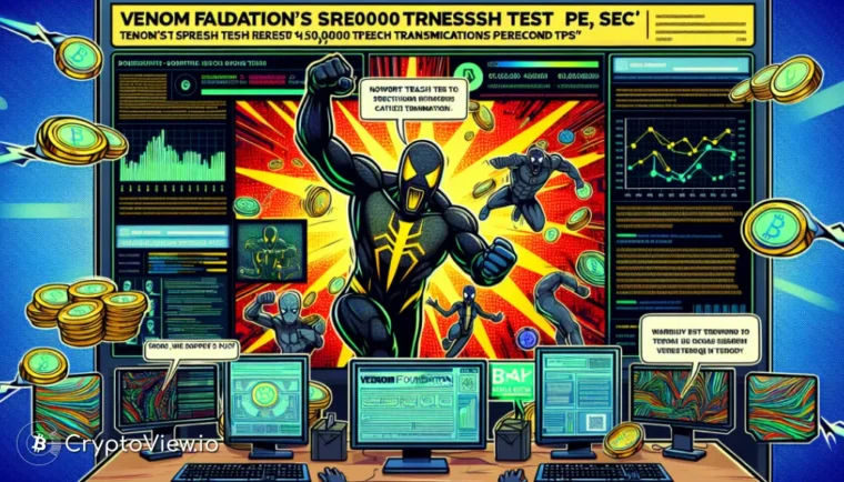 ¿La prueba de estrés de Venom Foundation alcanzó los 150.000 TPS?