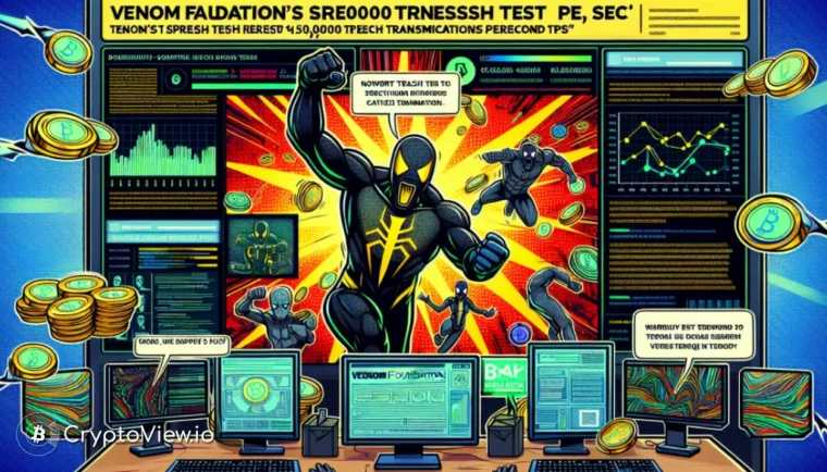 क्या Venom Foundation का स्ट्रेस टेस्ट 150,000 TPS तक पहुंचा?