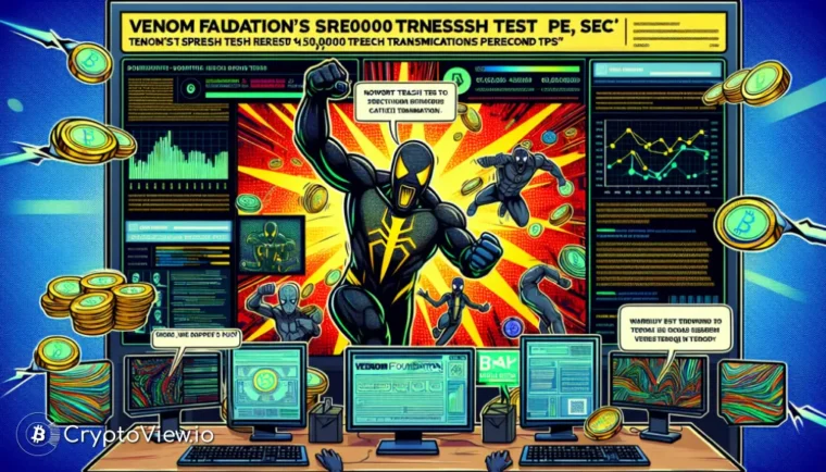 Czy test obciążeniowy Venom Foundation osiągnął 150 000 TPS?