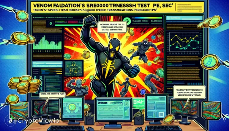 Достиг ли стресс-тест Venom Foundation 150 000 TPS?