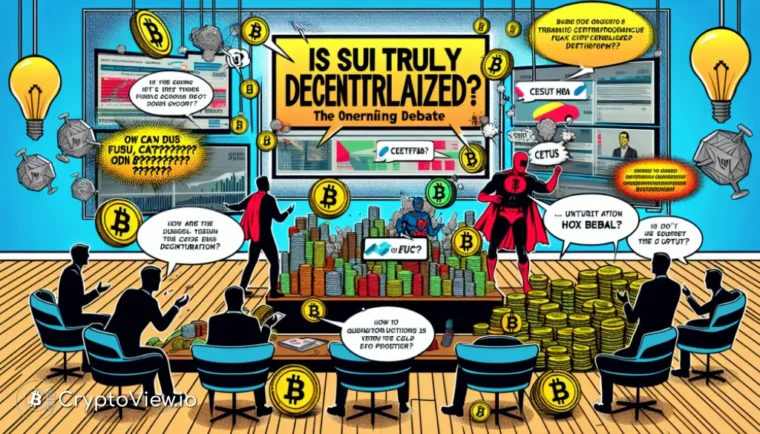 Sui é realmente descentralizada? O debate em curso