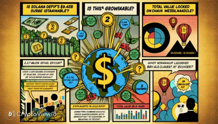 La flambée de la DeFi de Solana à 9,45 milliards de dollars est-elle durable ?