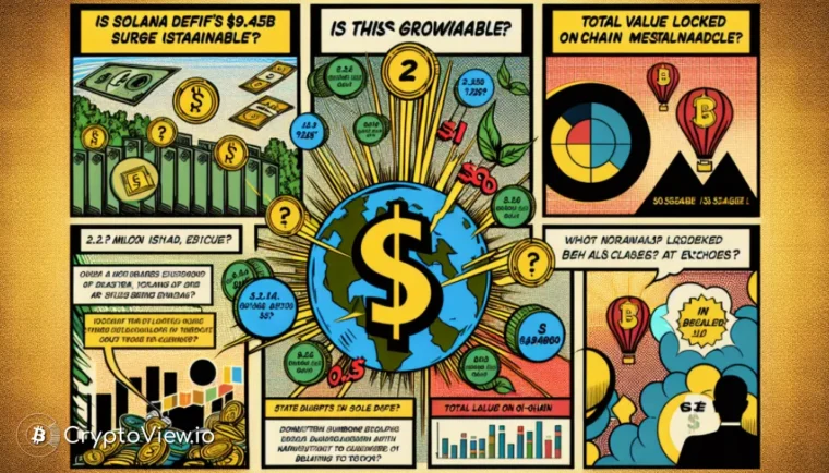Is de stijging van $9,45 miljard in Solana DeFi duurzaam?