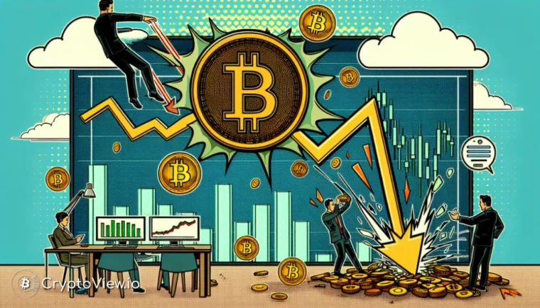 Czy spadek Bitcoina to obliczony reset?