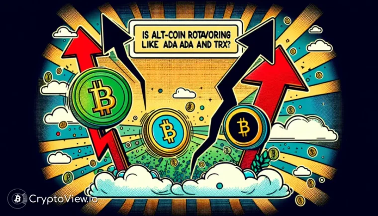La rotazione delle altcoin favorisce le mid-cap come ADA e TRX?