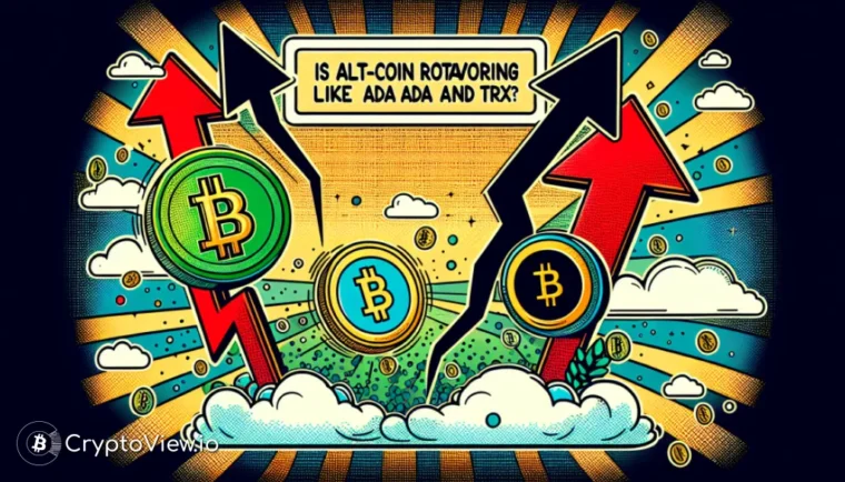 Gynnar Altcoin-rotationen Mid-Caps som ADA och TRX?