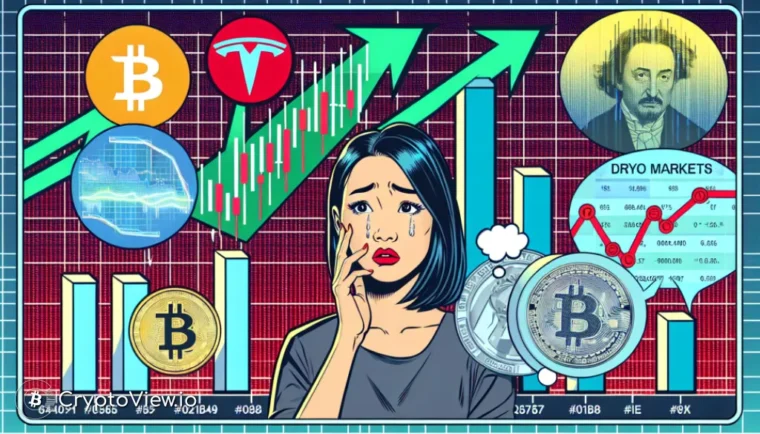 Как показатели Tesla на Dow Jones влияют на крипторынки?