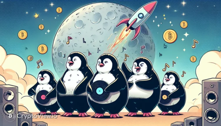 Kan Pudgy Penguins’ nye musiklabel booste PENGU’s pris?