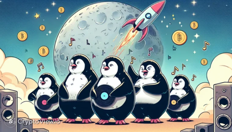 Può la nuova etichetta musicale di Pudgy Penguins aumentare il prezzo di PENGU?