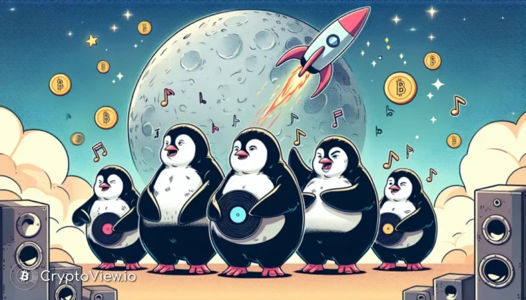 Czy nowa wytwórnia muzyczna Pudgy Penguins może podnieść cenę PENGU?