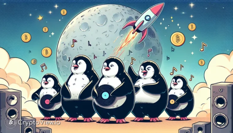 O Novo Selo Musical dos Pudgy Penguins Pode Impulsionar o Preço do PENGU?