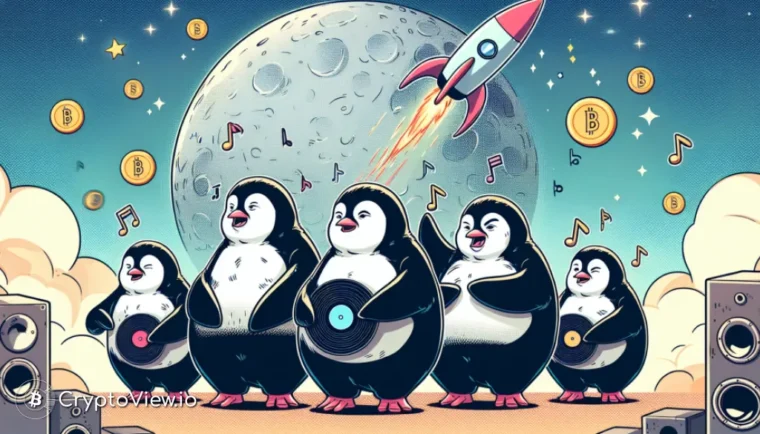 Pudgy Penguins 新音乐厂牌能否提升 PENGU 的价格？