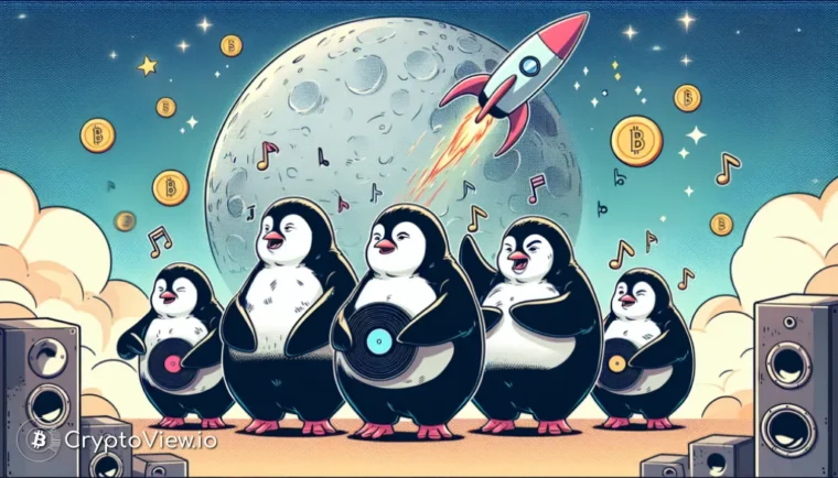 Pudgy Penguins의 새로운 뮤직 레이블이 PENGU 가격을 상승시킬 수 있을까요?