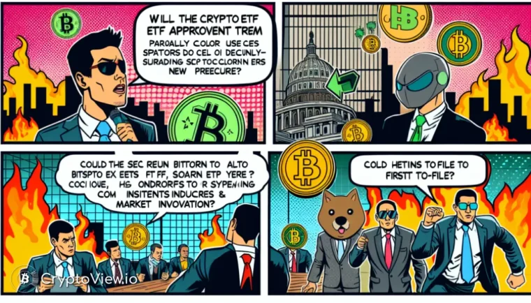 새로운 압력 하에서 암호화폐 ETF 승인 절차가 변경될까요?