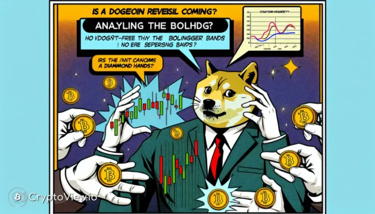 Uma Reversão do Dogecoin Está Chegando? Analisando as Bandas de Bollinger