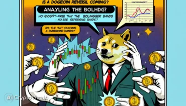 Är en Dogecoin-vändning på gång? Analys av Bollinger Bands