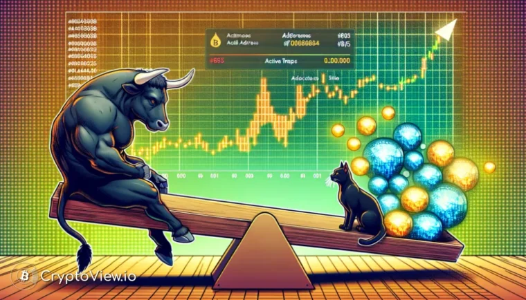 Dlaczego cena Algorand stoi w miejscu pomimo wzrostu liczby aktywnych adresów?