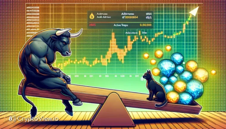 Почему цена Algorand остается стабильной, несмотря на всплеск активных адресов?