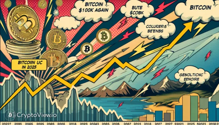 Bitcoin raggiungerà di nuovo i $100.000 nel 2025?