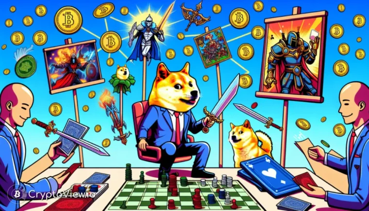Dogecoin, 게임 분야에서 올바른 방향으로 나아가고 있을까요?