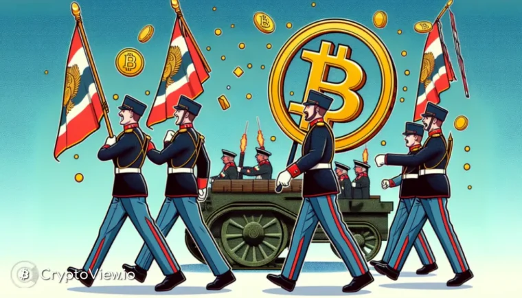 Slo Coinbase sin sponsing av militærparade tilbake?
