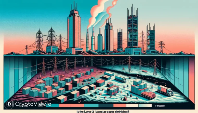 Czy krajobraz warstwy 2 się kurczy?