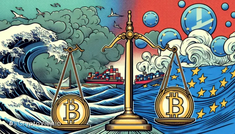 ¿Puede la criptomoneda beneficiarse de la guerra comercial entre la UE y EE. UU.?