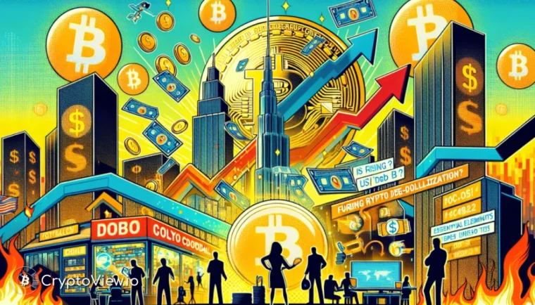 La dette américaine croissante alimente-t-elle la dé-dollarisation des cryptomonnaies ?