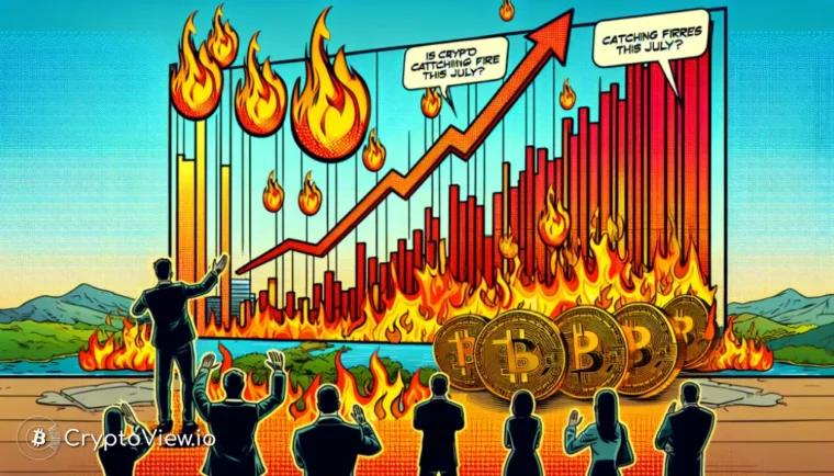 As Criptomoedas Estão Pegando Fogo Neste Julho?