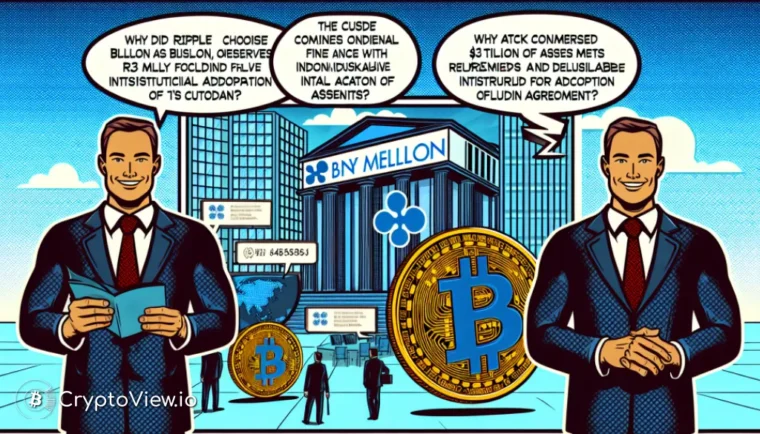 لماذا اختارت Ripple بنك BNY Mellon كوصي على RLUSD؟