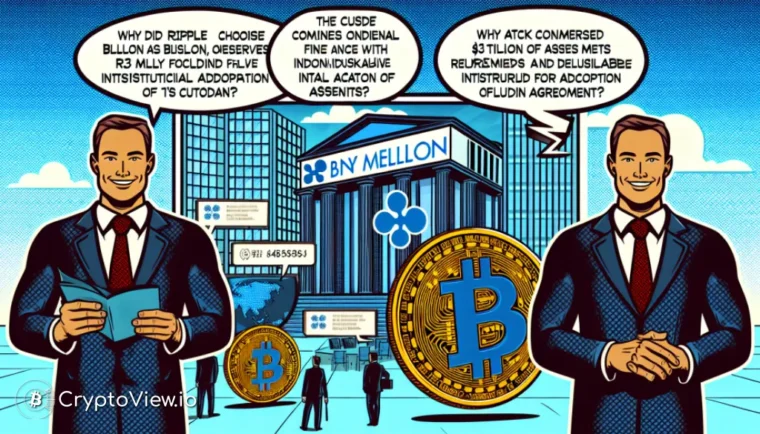 Pourquoi Ripple a-t-il choisi BNY Mellon comme dépositaire de RLUSD ?
