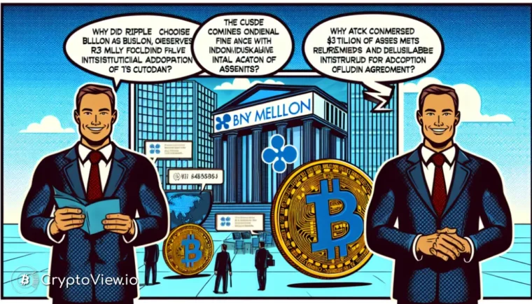 Por que a Ripple escolheu o BNY Mellon como custodiante do RLUSD?