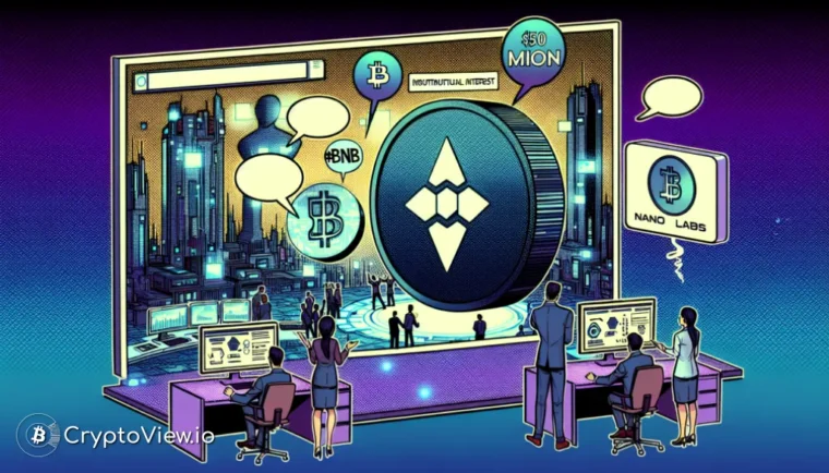 BNB 기관 투자 증가 추세인가?
