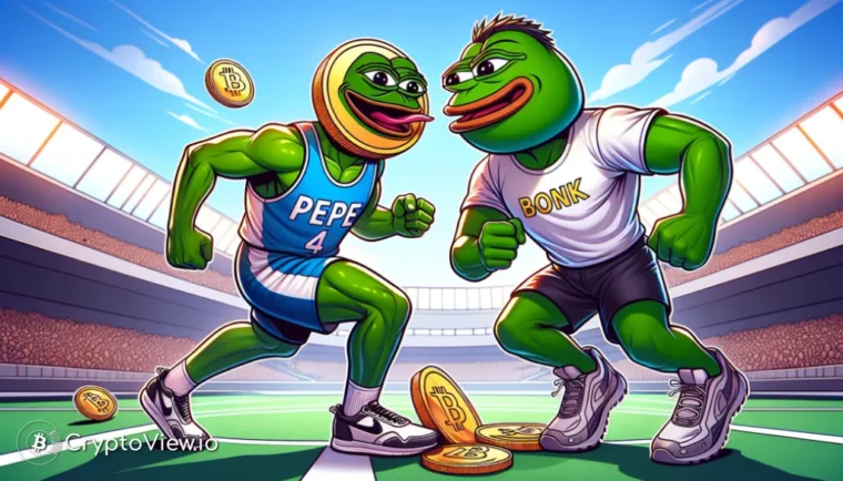 PEPE kontra BONK: Który Memecoin Poprowadzi Następną Hossę?