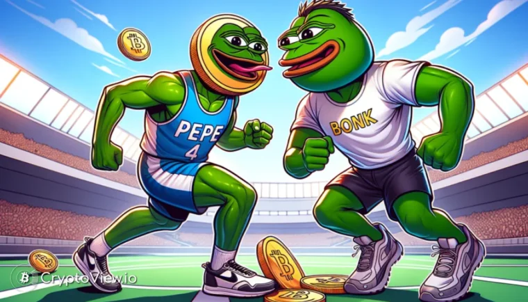 PEPE mot BONK: Vilken Memecoin Kommer Att Leda Nästa Tjurrusning?