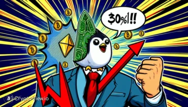 솔라나 기반 알트코인 PENGU, 추가 상승 준비 완료?