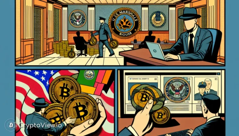 Hur mycket Bitcoin innehar US Marshals?