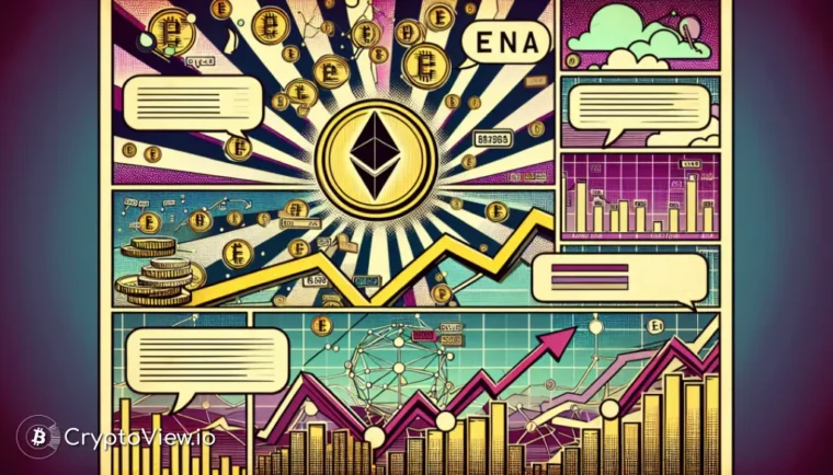 Ethena (ENA) raggiungerà $0.68 dopo essere salito a un massimo di 6 mesi?