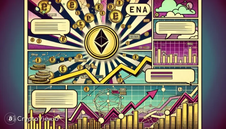 Kommer Ethena (ENA) att nå 0,68 dollar efter att ha stigit till en 6-månaders högstanivå?