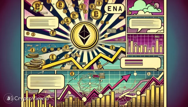 Ethena (ENA) 在飙升至 6 个月高点后会达到 0.68 美元吗?