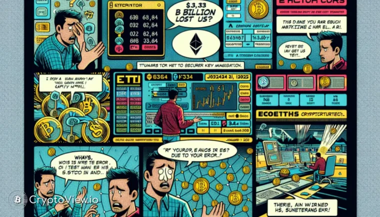 Quelle quantité d'ETH a été perdue à cause d'une erreur de l'utilisateur ?