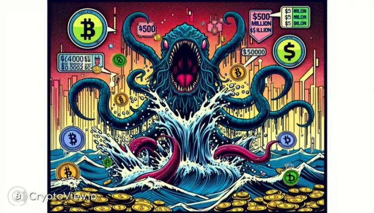 크라켄의 펀딩 라운드 가치 평가는 무엇인가요?