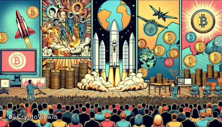 Czy start Justina Suna w Blue Origin wpłynie na rynek kryptowalut?