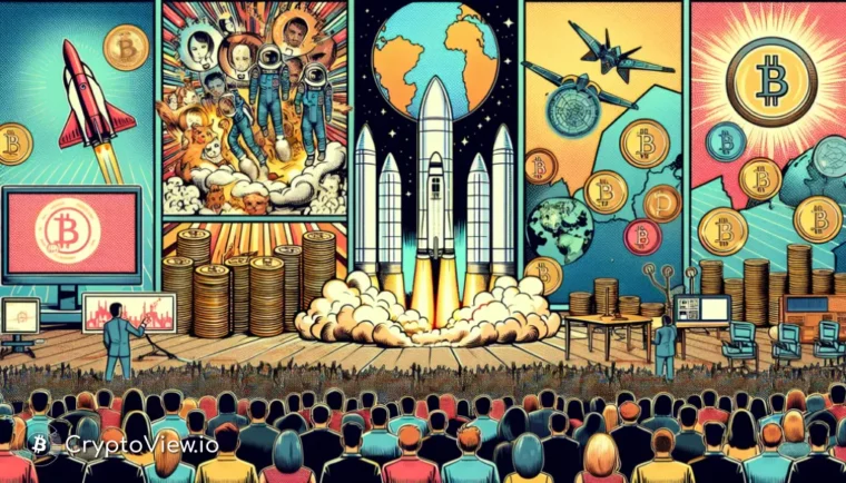 저스틴 선의 Blue Origin 발사가 암호화폐에 미치는 영향은?